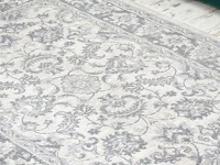 Orientalny dywan KANETTO ANTRACYT naturalny plamoodporny - unikalny wzór